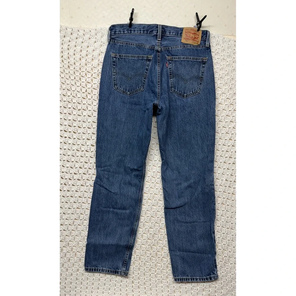 Levis 550 Jeans Men's Size 32x32 Blue Denim Straight Leg 100%Cotton